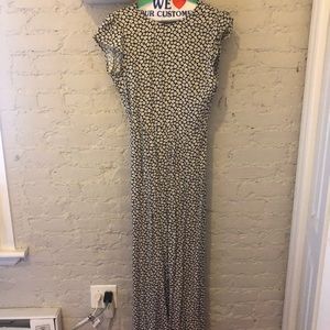 Reformation blue jumpsuit